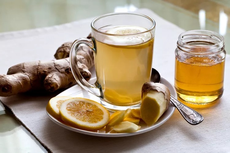 چای زنجبیل- لاغری-چای رضوان