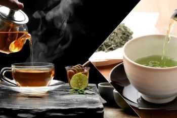 فرق بین چای سیاه و چای سبز چیست؟ بررسی با جدول مقایسه ای