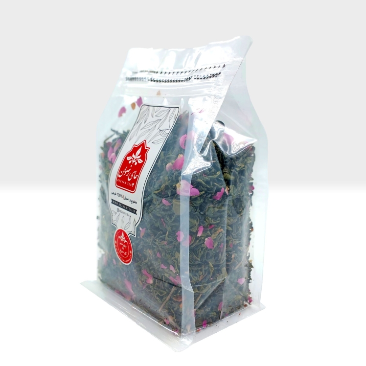 چای سبز گل محمدی (چای رضوان) 